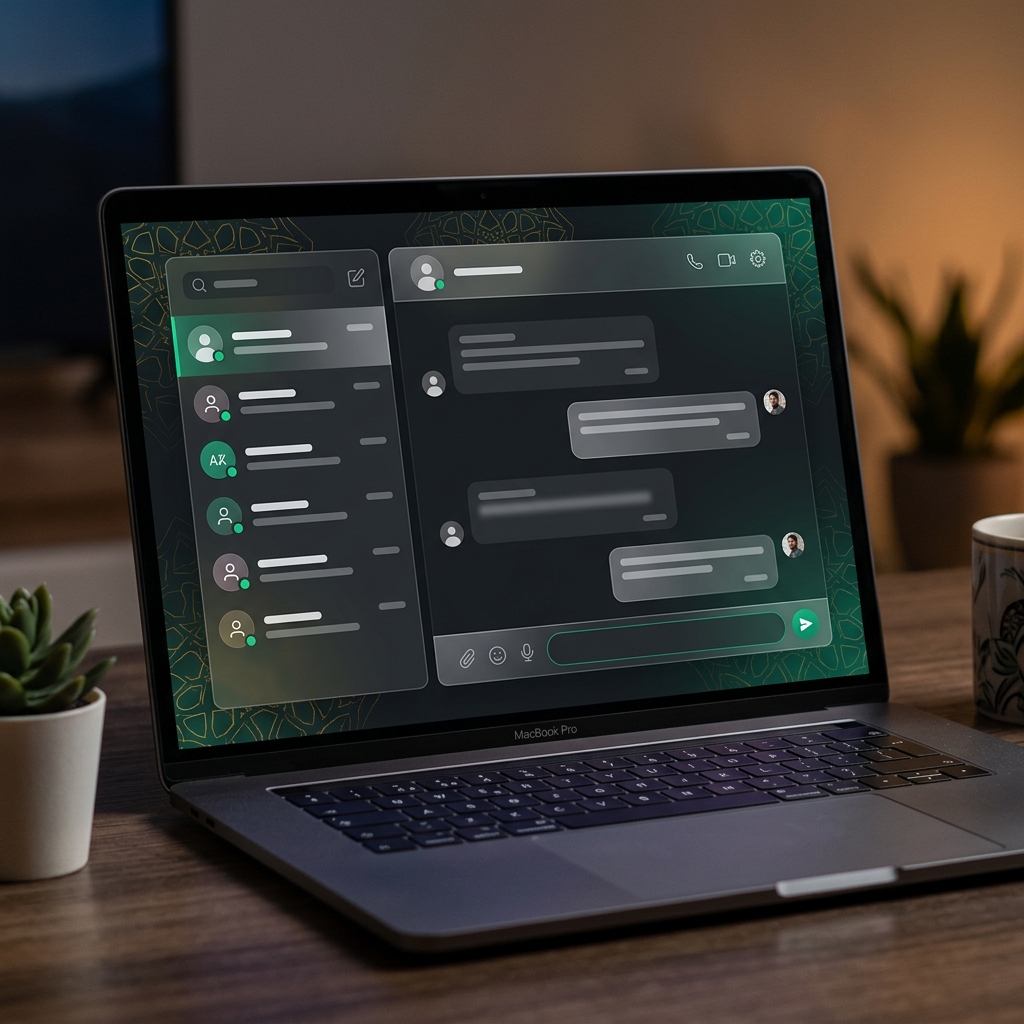 Rhenuma AI Mobile and Desktop Chat Interface with Audio Reciter